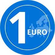 1 euro