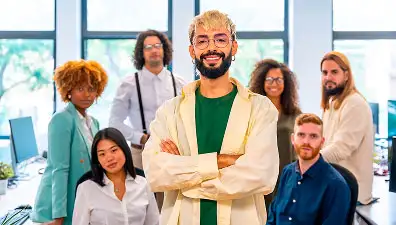 Représentation de processus de recrutement et de gestion RH